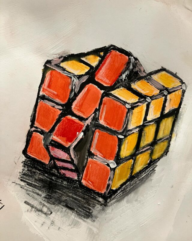 Casse tête !
#rubikscube#jeux#coursenfants#painting#lartrecre#geneva