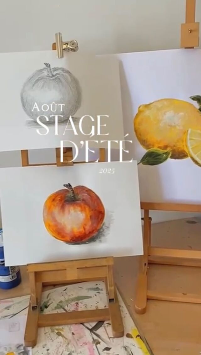 La quatrième semaine de stage s'achève 👩🏼‍🎨Un grand bravo à tous mes élèves, jeunes et adultes, pour leur travail acidu! 👏Rendez-vous la semaine prochaine pour la suite des stages, et à bientôt pour la rentrée! 🤩#lartrecre#kids#peinture#coursdedessin#stagedété#genève#Gouache#dessin#acrylique#carandachegenève